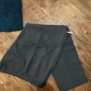 Men's Grey Dress Pants Stafford 42x30